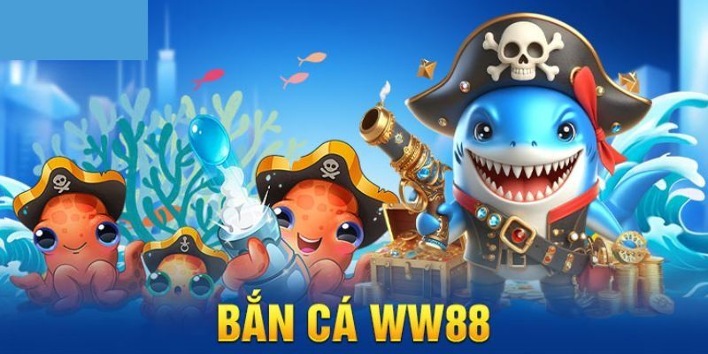 Bắn cá của ww88 được thiết kế không gian 3D đẹp mắt